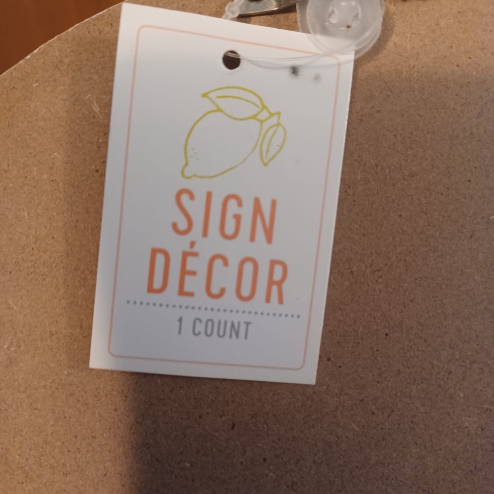 Fresh & Clean Lemon Wall Decor - Picture 2 of 2